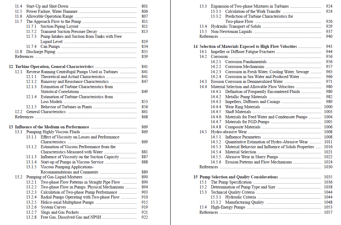 《Centrifugal Pumps Third Edition离心泵》英文原版PDF